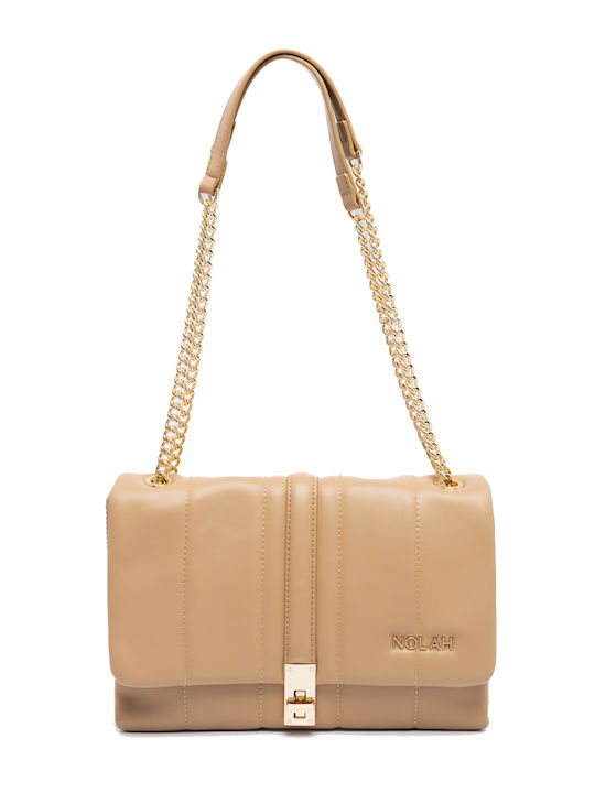 Nolah Thomai Damen Tasche Schulter Beige