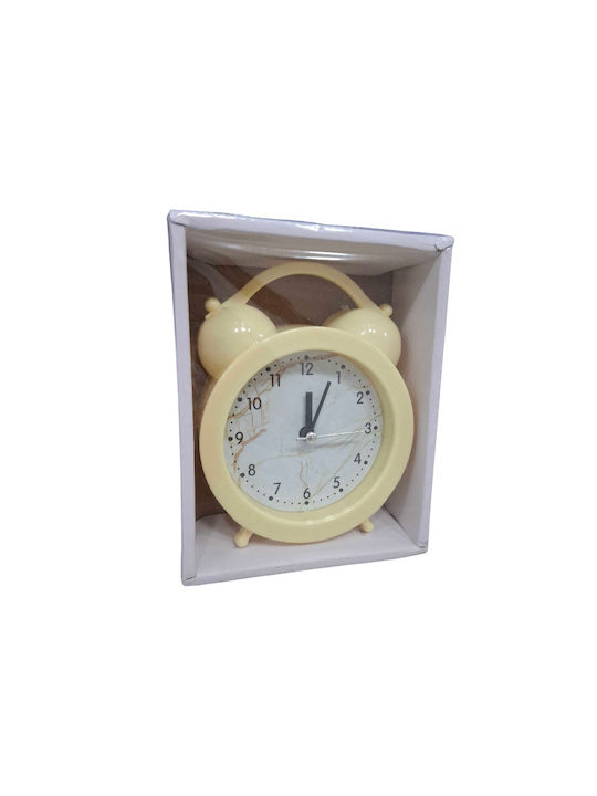 Tabletop Clock with Alarm Yellow 6987488906168Y