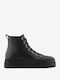 Damen Flatforms Sneakers Schwarz