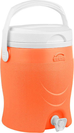 Atlas Atlas Hogar Behälter mit Wasserhahn Thermosflasche Kunststoff 6lt Orange