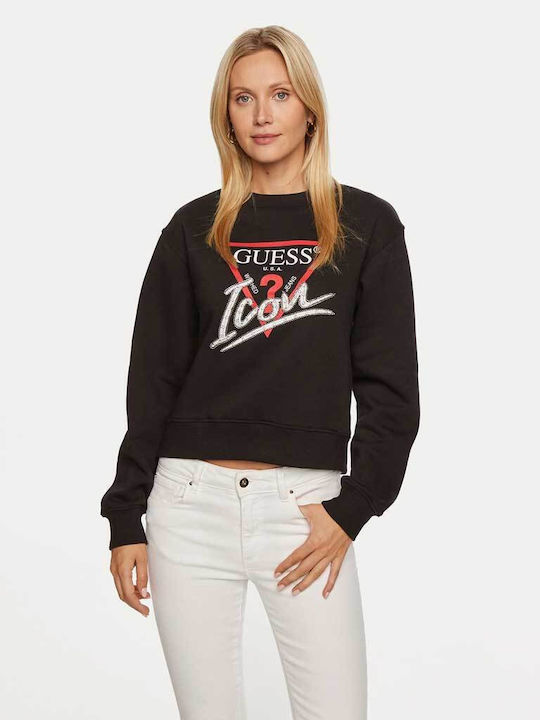 Guess Women's Sweatshirt Black