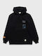 Pump Up Volume Sweatshirt mit Kapuze Black