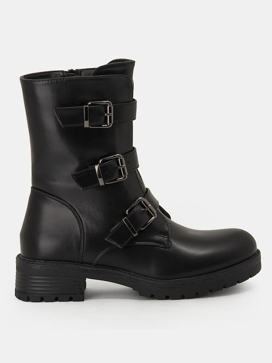 Дамски Кубинки Черни X25-308-JW193-ЧЕРНО