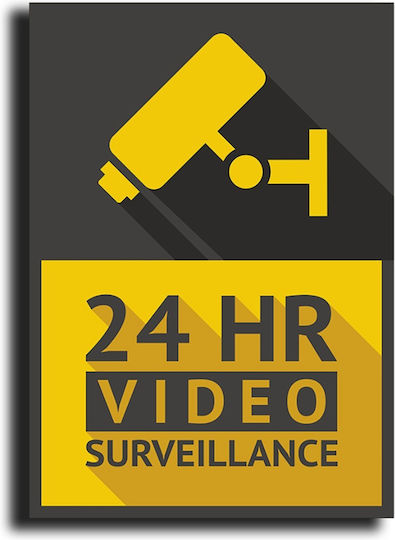 Warnschild Dieser Bereich wird videoüberwacht 20x15cm
