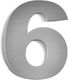 One Two Three Done Sign with Number in Silver C...