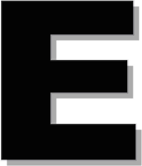 One Two Three Done Sign with Text in Black Color Matt 8cm 13319-80-Ε-BLCK