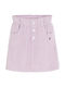 Kids' Corduroy Skirt Purple