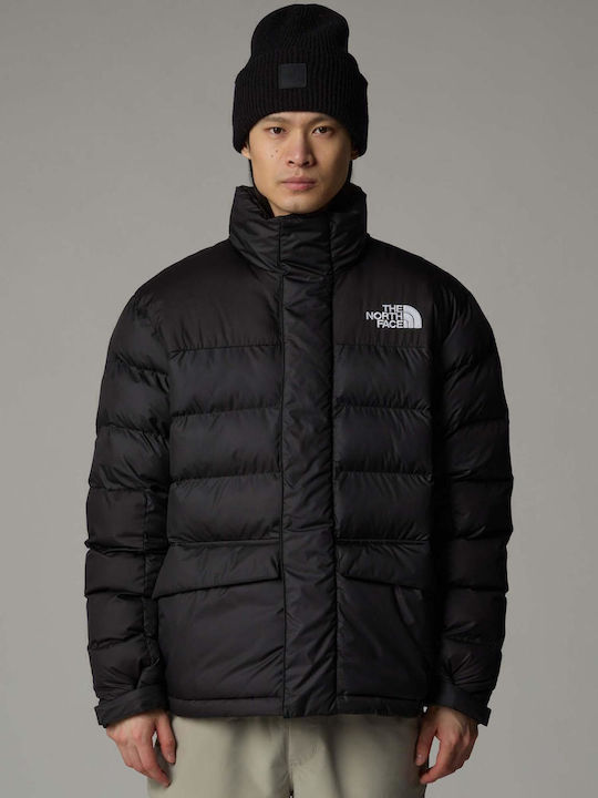 Мъжко Puffer Водоустойчиво Черно Якeтa