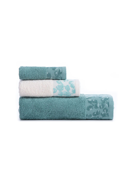 Nef-Nef Homeware Badetuchset 3Stk Green