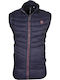 Sleeveless Jacket Blue