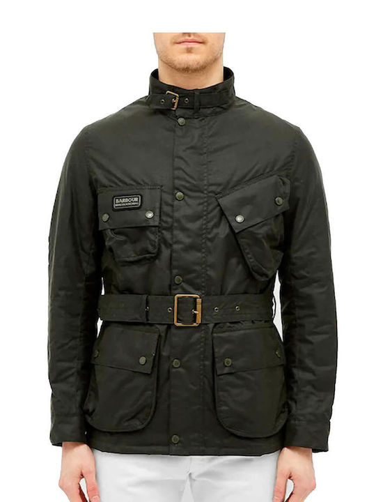 Barbour Herren Winter Jacke Lässig Green