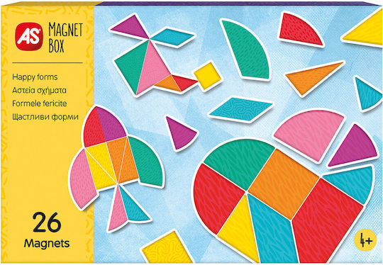 AS Magnetic Construction Toy Magnet Box Funny Shapes Educational Magnets for Children 4+ Years