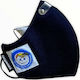 DiaVita Protective Mask Fabric Small Dark Blue ...