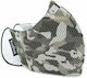 DiaVita Protective Mask Fabric Medium Green Cam...