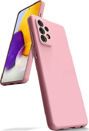 Soft Back Cover Σιλικόνης Κοραλί (Galaxy A72)