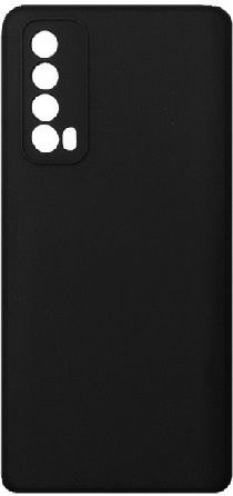 Back Cover Σιλικόνης Μαύρο (Huawei P Smart 2021)