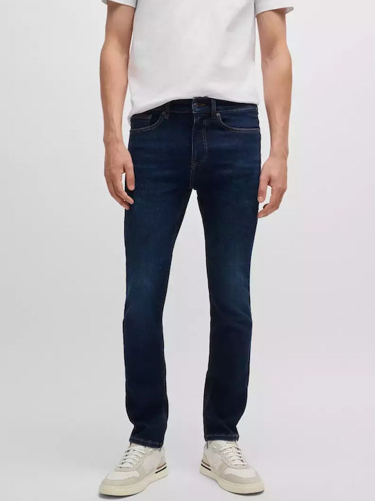 Delaware Men's Elastic Slim Fit Jeans Blue