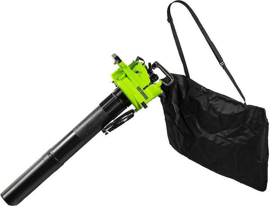 Fieldmann FZF 6205-B Laubbläser / Sauger Handheld Benzin 25.4cc mit Maximaler Luftgeschwindigkeit 150km/h