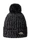 Beanie Unisex Beanie Knitted in Black color