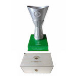 Strawberry 3D Silver Trophy Basketball