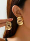 Earrings made of Steel Gold Plated