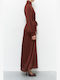 Lumina Dress Bordeaux