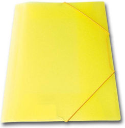 Plastic Elastic Folder Skag Transparent Yellow