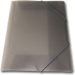 Diafano Folder Transparent with Rubber Band and Ears for Paper A4 221344