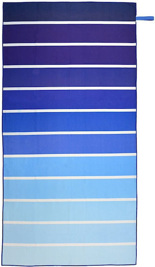 Aquablue Microfiber Towel Body Blue 75x145cm