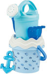 Androni Giocattoli Beach Bucket Set with Accessories Light Blue 1335-00SH