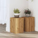 vidaXL Suporturi de plante Lemn Bej 20bucx20buc...