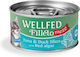 Wellfed Filleto Meze Wet Food for Young Cats in Cans with Tuna and Duck 70gr