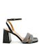 Leder Sandalen Schwarz