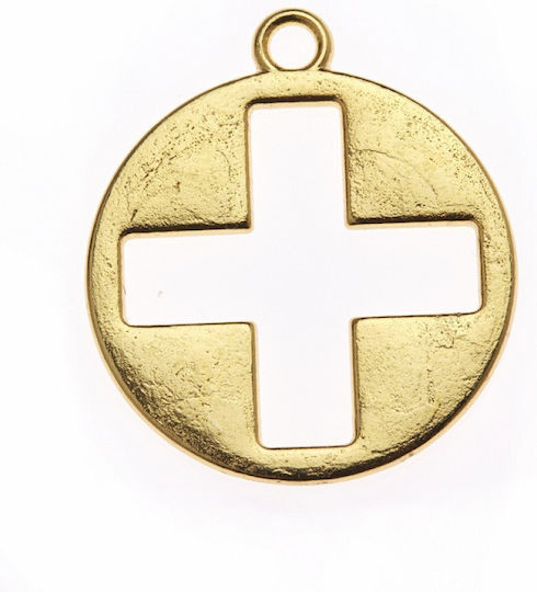 Nuova Vita Metal Decorative Element for Wedding Favors Gold 1pcs