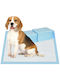 Pawhut Pampers pentru câini 60x60cm 80buc