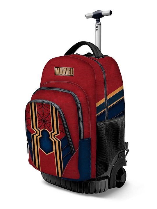 Spiderman Schulranzen Rucksack Junior High-High School Mehrfarbig 26Liter