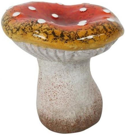 Atmosphera Weihnachtliche Figur Pilz Rot 7x7x7cm