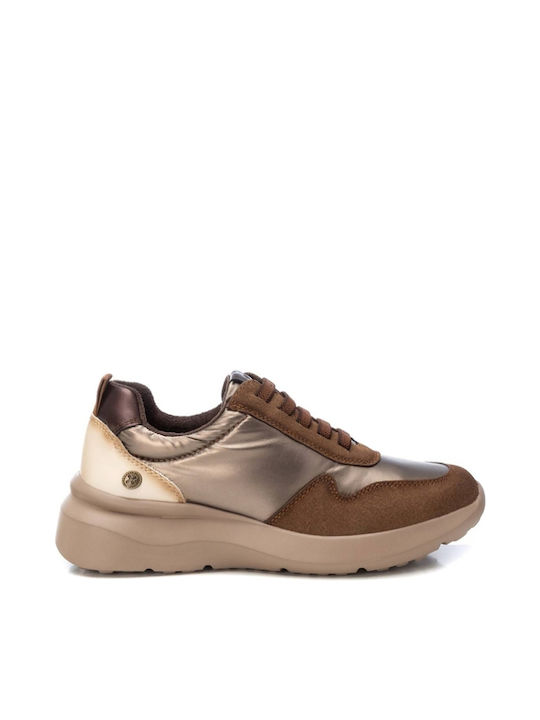 Xti Damen Sneakers Taupe