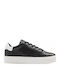 Laney Herren Flatforms Sneakers Schwarz