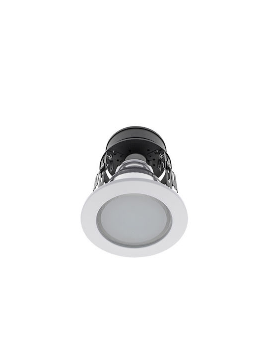 Elmark Recessed Spot with Socket E27 White 27x1cm. 1pcs