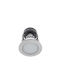 Elmark Glass Recessed Spot with Integrated LED and Natural White Light Silver 27x1cm. 1pcs