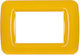 Elmark Switch Frame 3 Positions in Yellow Color 34626