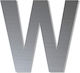 One Two Three Done Sign with Text in Silver Col...