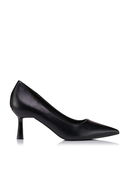 Plato Pointed Toe Black Heels