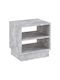 Nachttisch Mason Holz Gray 40x32x40cm