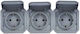 Legrand Plexo Power Socket Gray 1pcs