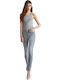 Women's Jean Trousers in Skinny Fit Denim Grey