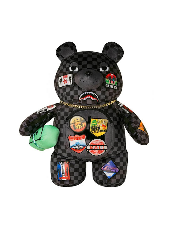 Sprayground Global Mogul Lost Tocket Money Bear Männlich Rucksack Mehrfarbig