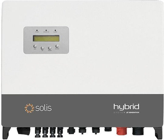 Solis RHI-3P6K-HVES-5G Инвертор с Чиста Синусоидална Вълна Мощност 6000W с Входно Напрежение 600V Трифазен 423044