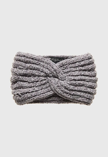 Headband Knitted in Gray color